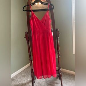 Lulu's Vibrant Red Dress